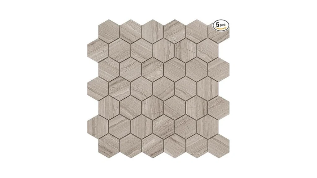 Amazon coupon: V-mozza Peel And Stick Stone Backsplash