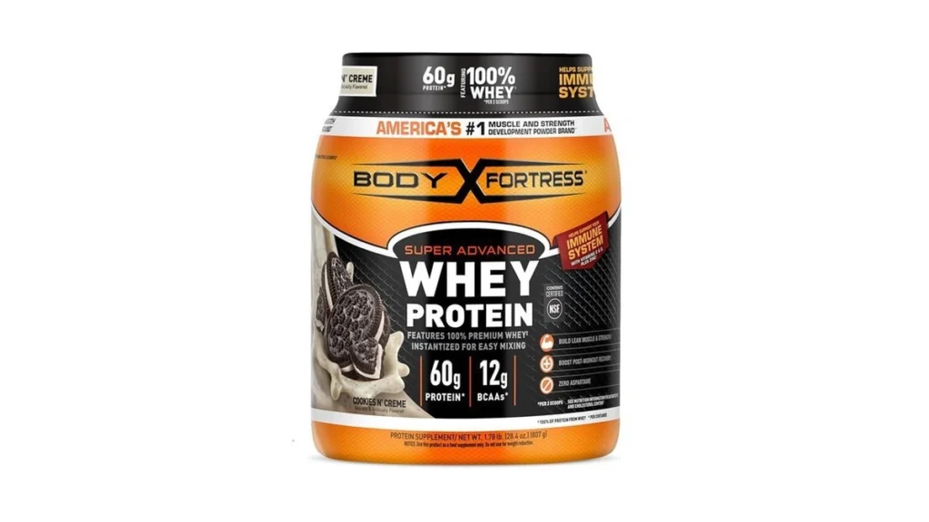 Amazon coupon: Body Fortress Super Advanced Whey Protei