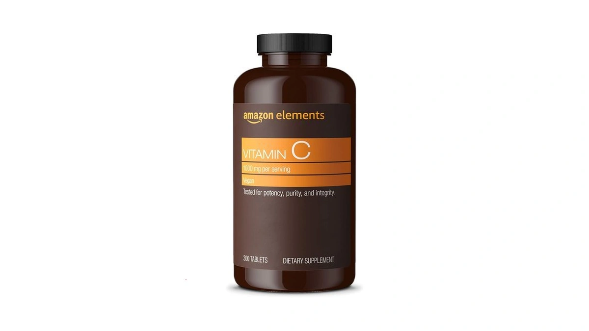 Amazon coupon: Amazon Elements Vitamin C 1000mg Support