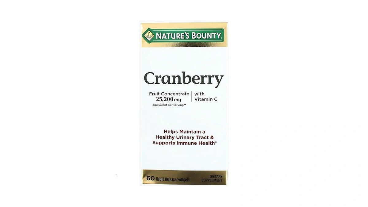 Amazon coupon: Nature S Bounty Cranberry Dietary Supple