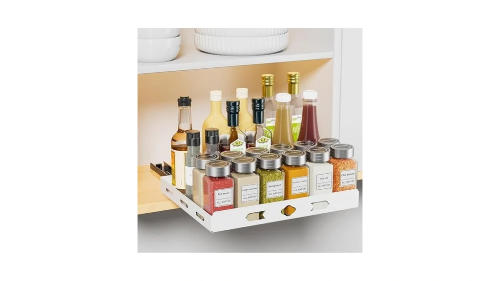 Amazon code: Xlp Pull-out Spice Rack Organizer Heavy