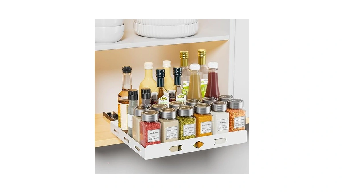 Amazon code: Xlp Pull-out Spice Rack Organizer Heavy
