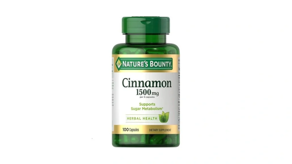 Amazon coupon: Nature S Bounty Cinnamon Capsules Herbal