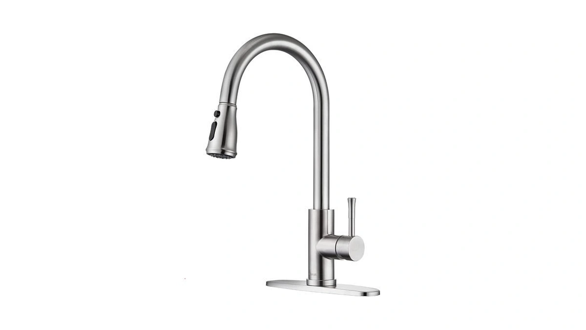 Amazon code: Guukar Kitchen Faucet With Pull Down Spr