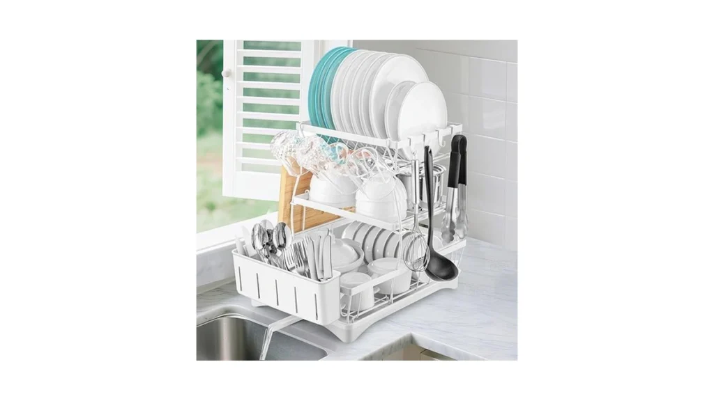 Amazon code: Dish Drying Rack For Kitchen Counter - 3