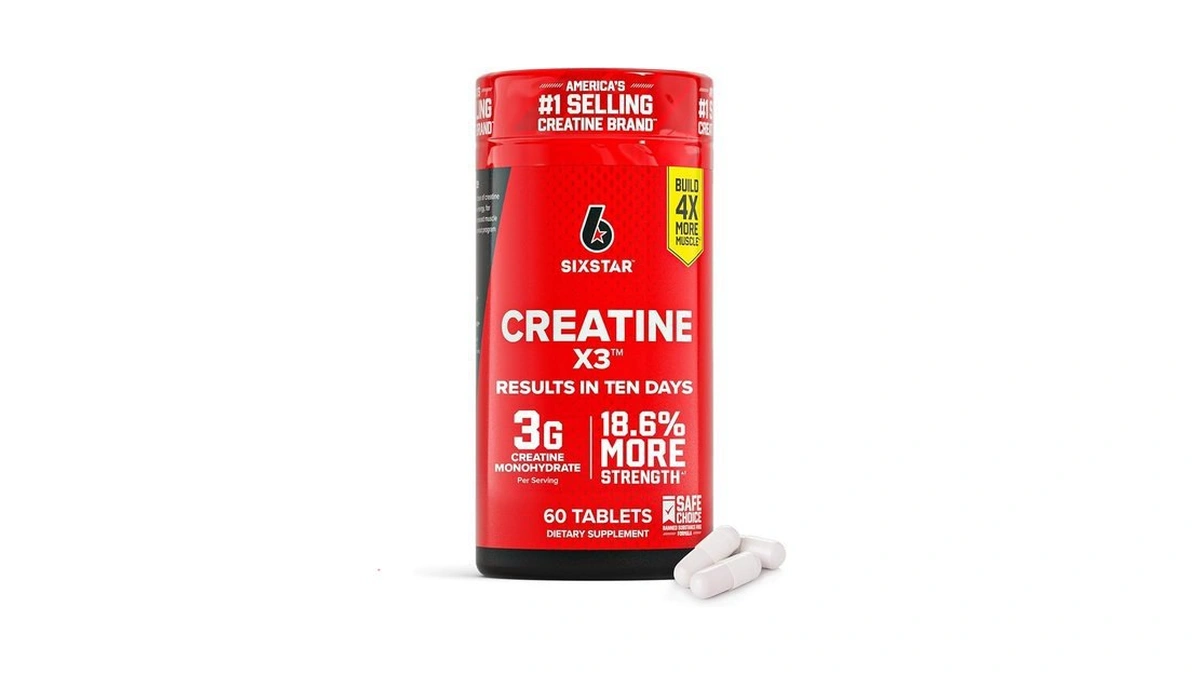Amazon coupon: Six Star Creatine Pills X3 60 Caplets -