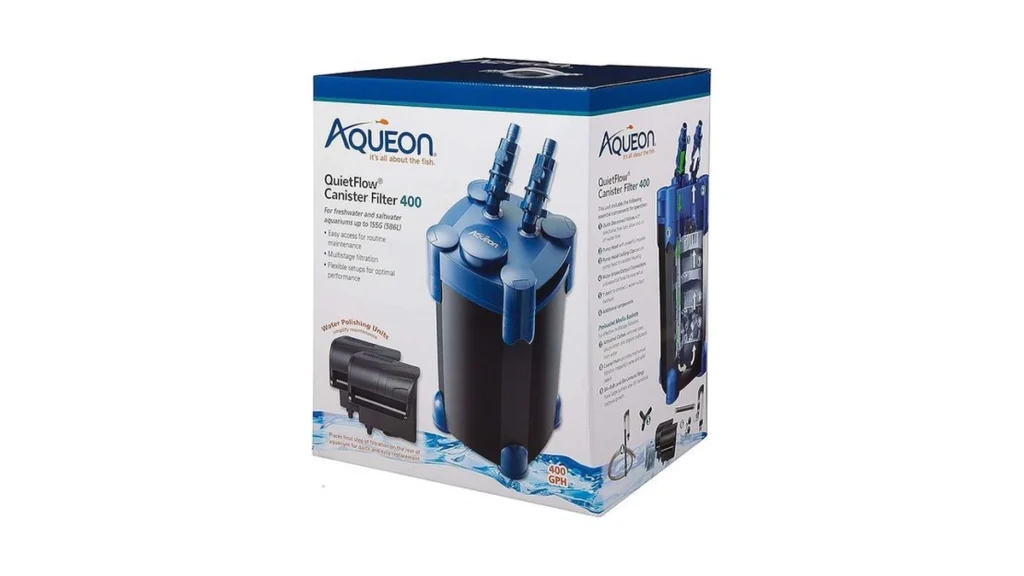 Amazon coupon: Aqueon Quietflow Canister Aquarium Filte