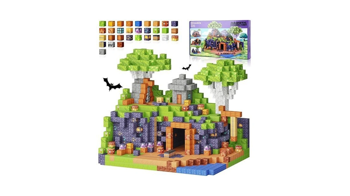 Amazon coupon: 150pcs Magnetic Blocks Build 3d Magnetic
