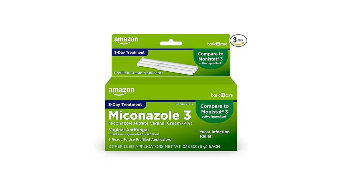 Amazon coupon: Amazon Basic Care Miconazole Nitrate Vag