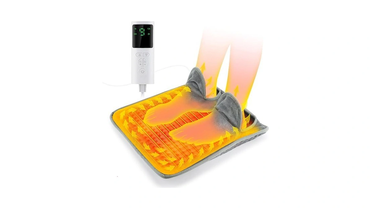 Amazon code: Electric Heated Foot Warmer For Men And