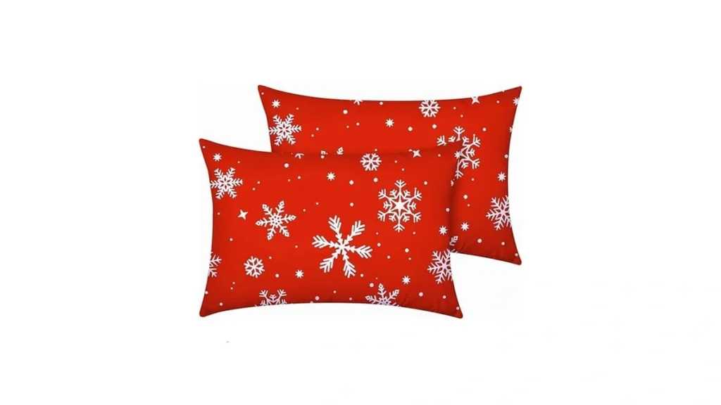 Amazon code: Yiyea Christmas Standard Pillow Cases Se
