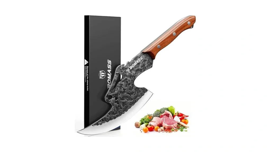 Amazon code: Bomass Viking Meat Cleaver Knife Boning