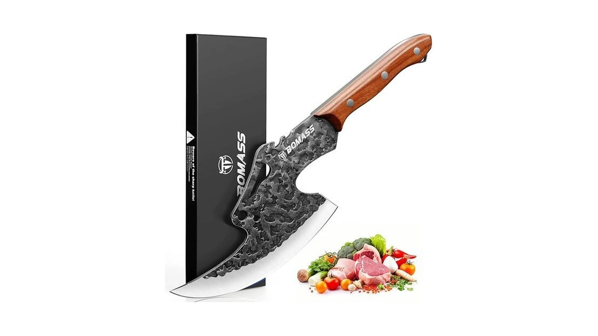Amazon code: Bomass Viking Meat Cleaver Knife Boning