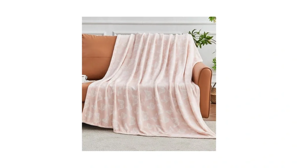 Amazon coupon: Gogreen Cozy Flannel Blanket Printed -th