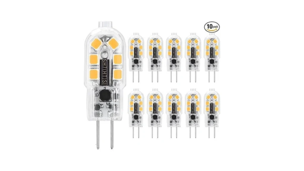 Amazon code: G4 Led Bulbs 12v 20w Halogen Bulb Replac