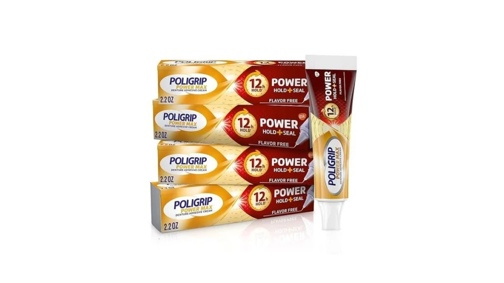Amazon coupon: Poligrip Power Max Power Hold Plus Seal