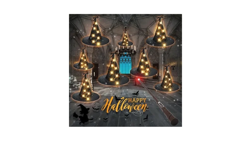 Amazon code: Kenburg Halloween Decorations - 8pcs Lig