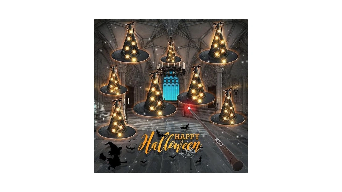 Amazon code: Kenburg Halloween Decorations - 8pcs Lig