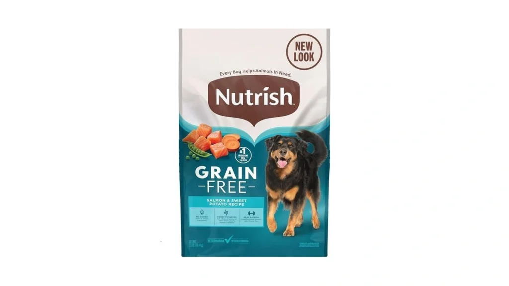 Amazon coupon: Nutrish Grain Free Dry Dog Food Salmon S