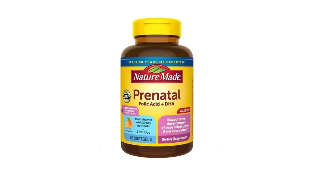 Amazon coupon: Nature Made Prenatal With Folic Acid Dha