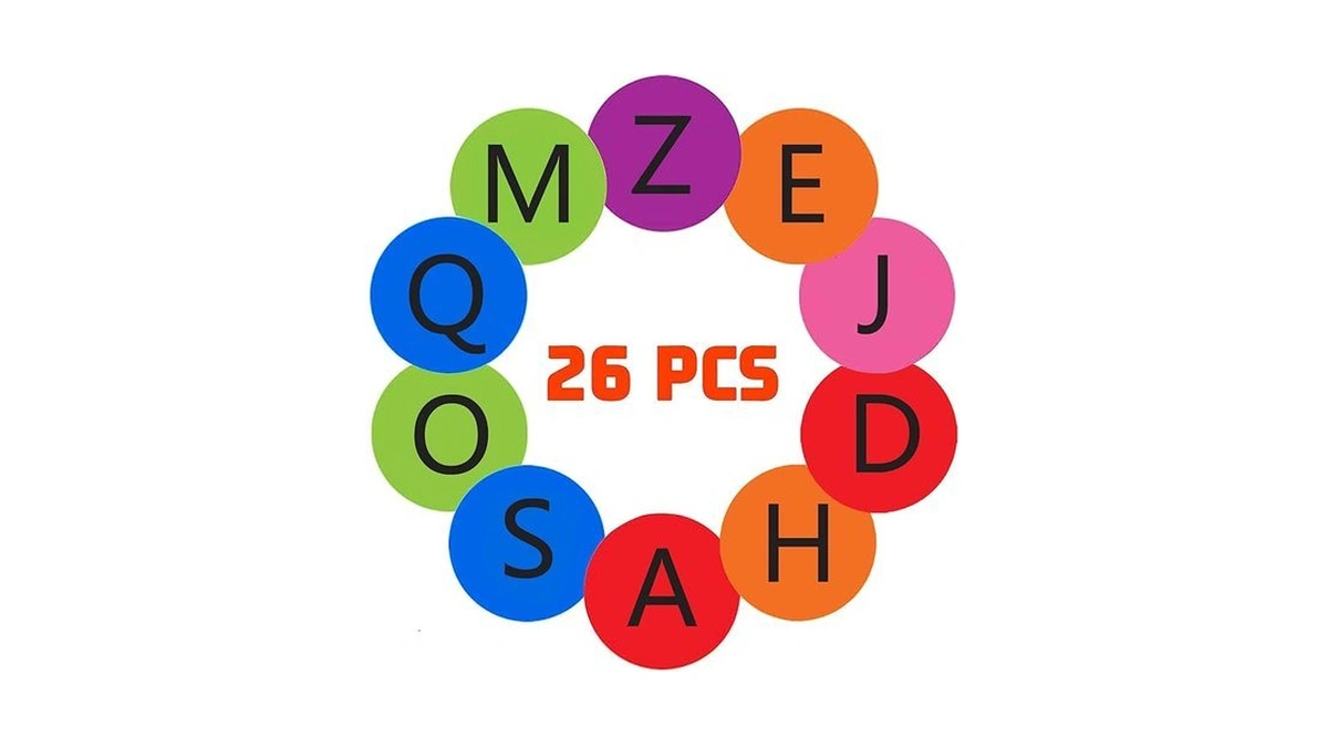 Amazon code: Sit Carpet Classroom Dots 26pack Alphabe