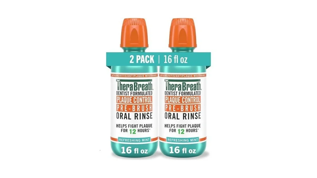 Amazon coupon: Therabreath Plaque Control Pre-brush Ora