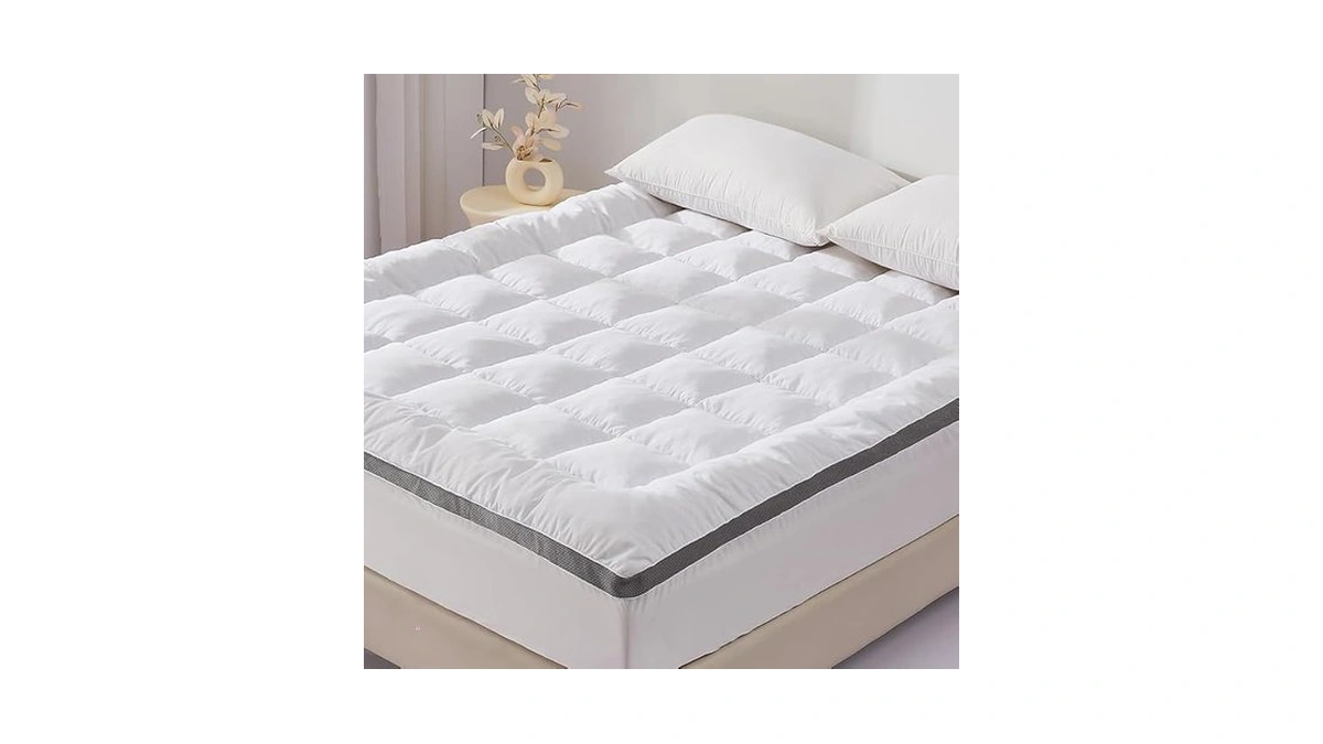 Amazon coupon: Saphreas Full Size Mattress Topper 3 Inc
