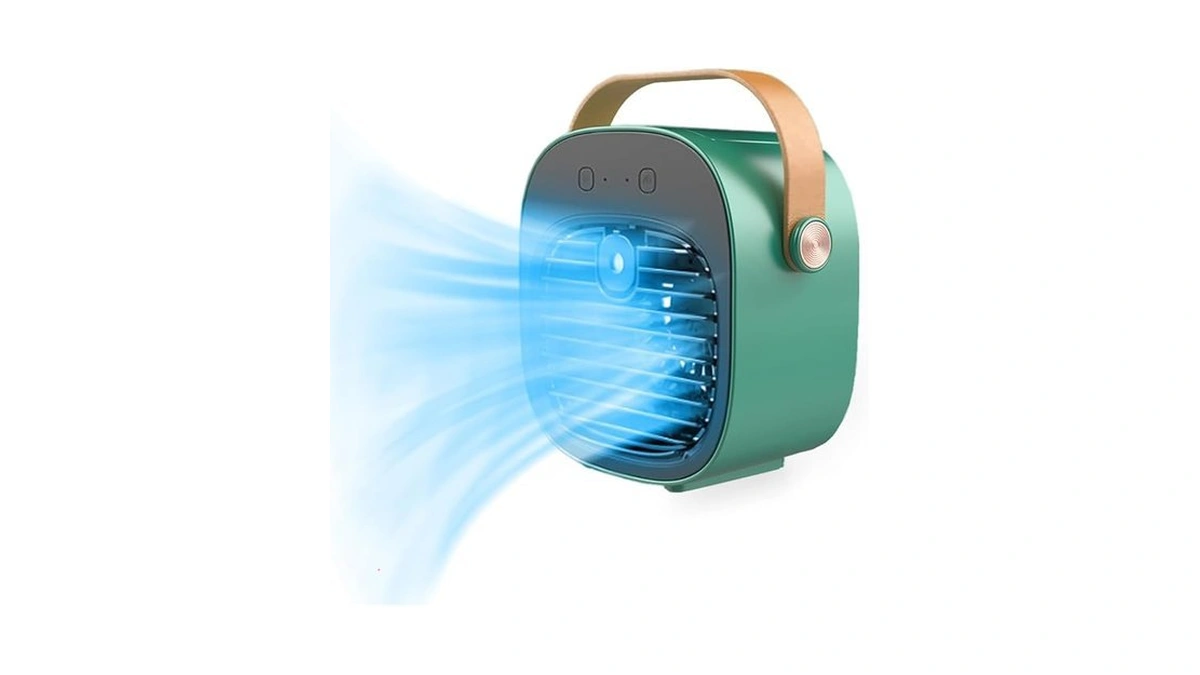 Amazon code: Portable Air Conditioners 6000mah Rechar