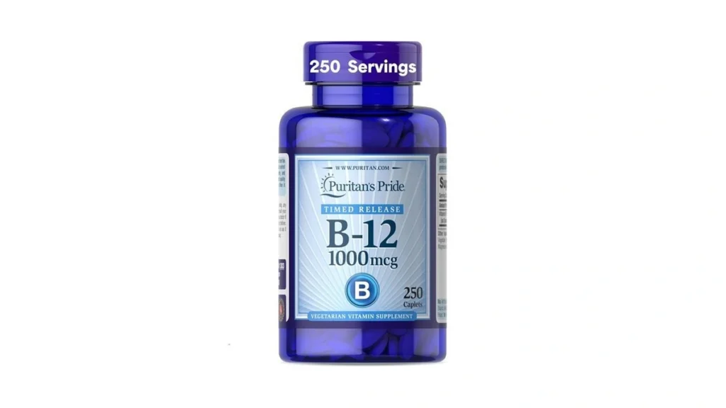 Amazon coupon: Puritan S Pride Vitamin B-12 1000mcg Tim
