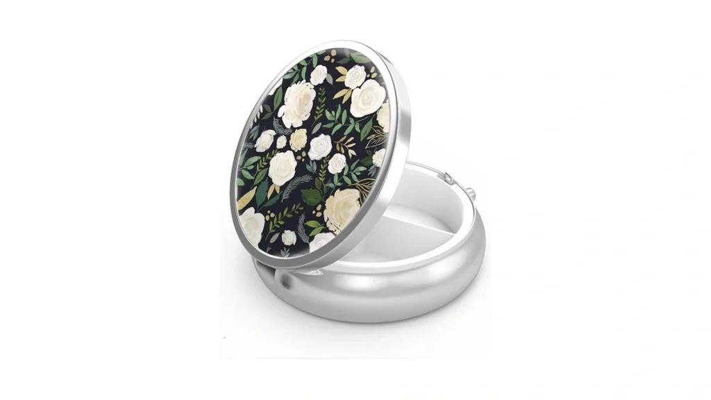 Amazon code: Pill Box 3 Compartment Small Pill Case P