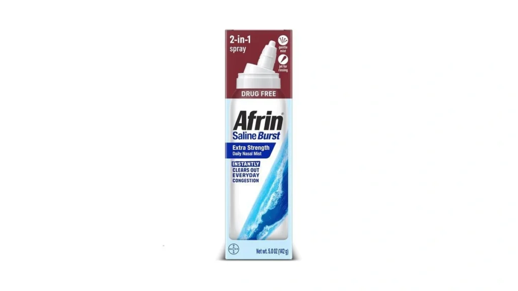 Amazon coupon: Afrin Saline Burst Extra Strength Daily