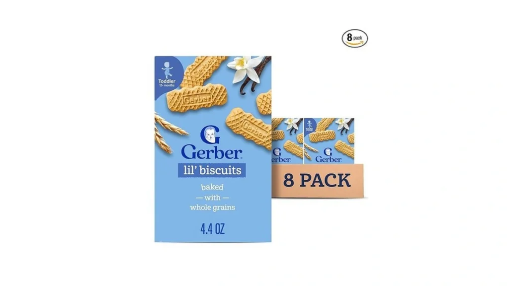 Amazon coupon: Gerber Lil Biscuits Snacks For Toddlers
