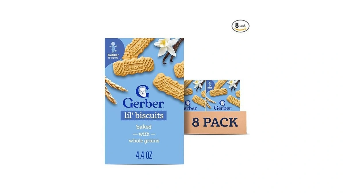 Amazon coupon: Gerber Lil Biscuits Snacks For Toddlers