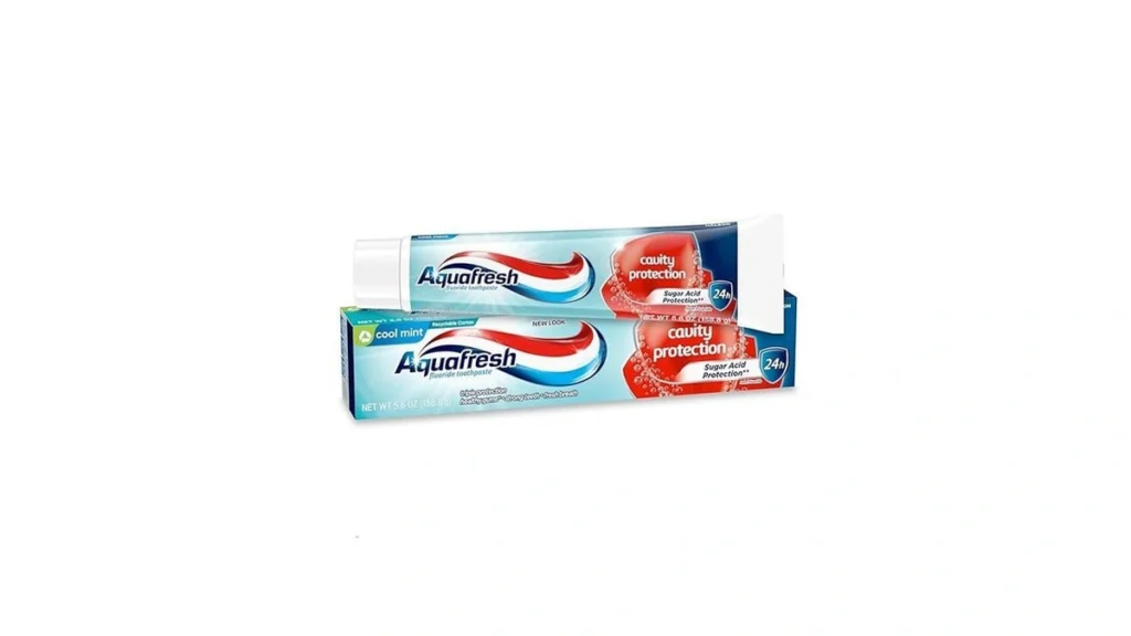 Amazon coupon: Aquafresh Cavity Protection Fluoride Too