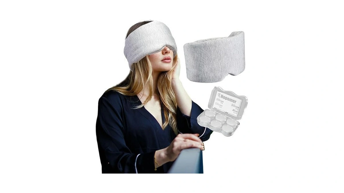 Amazon code: Hopomer Sleep Mask Sleeping Noise Cancel
