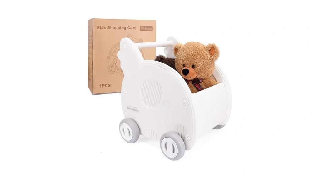 Amazon code: Bebamour Baby Shopping Cart Baby Toys Pu