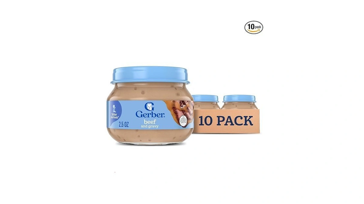 Amazon coupon: Gerber Stage 2 Baby Food Beef And Gravy