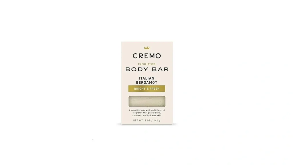 Amazon coupon: Cremo Exfoliating Body Bar For Men Itali