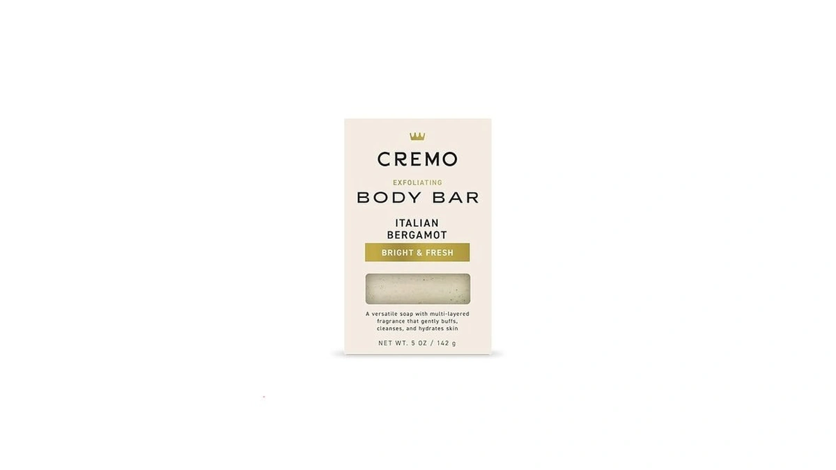 Amazon coupon: Cremo Exfoliating Body Bar For Men Itali