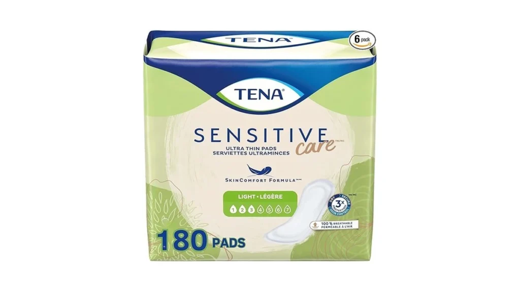 Amazon coupon: Tena Sensitive Care Ultra Thin Regular A