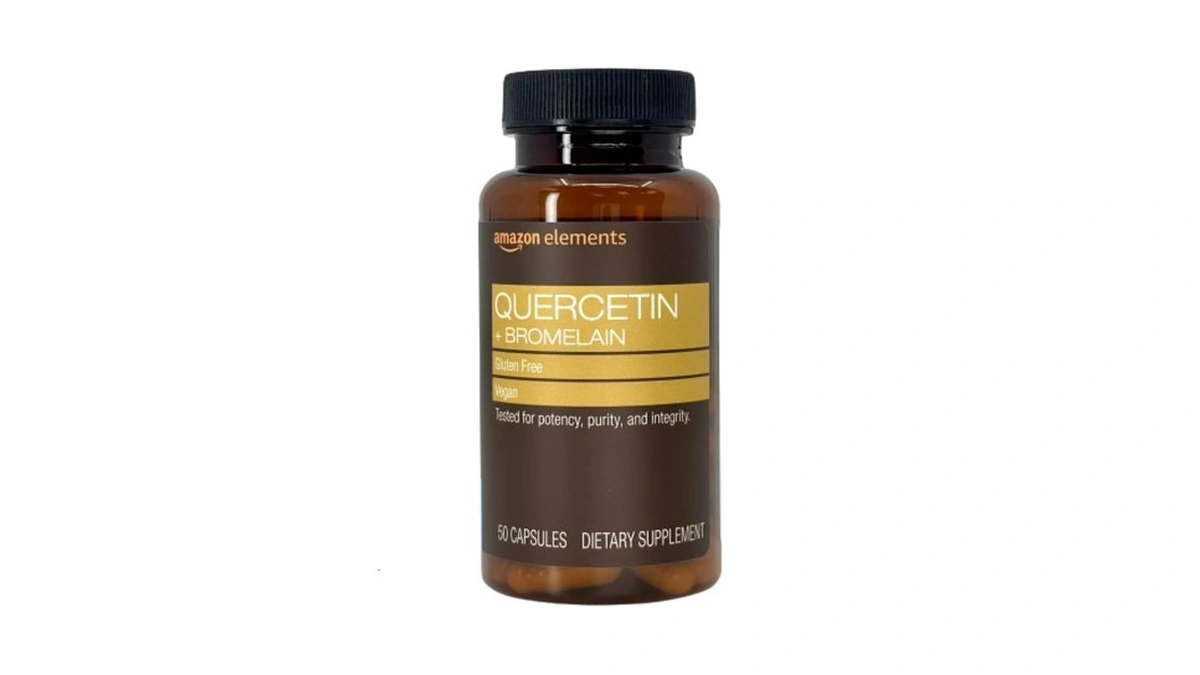 Amazon coupon: Amazon Elements Quercetin Bromelain 500