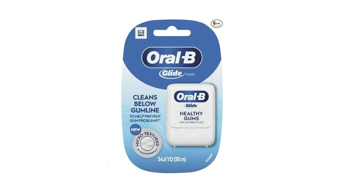 Amazon coupon: Oral-b Glide Healthy Gums Unflavored Flo