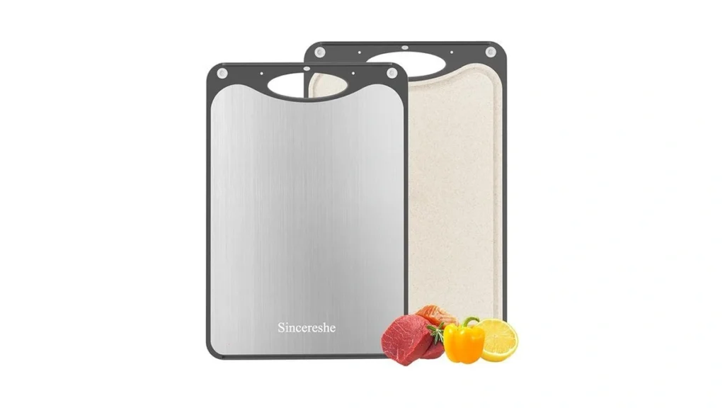 Amazon coupon: Titanium Cutting Board 15x10 Inch Single
