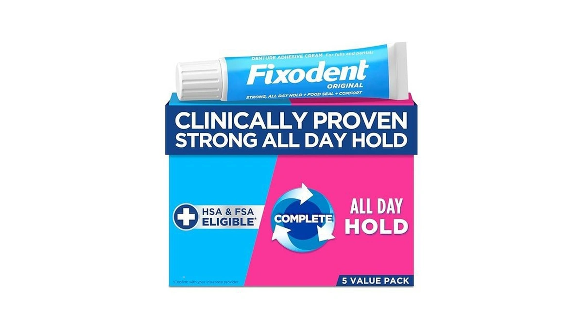 Amazon coupon: Fixodent Original Secure Denture Adhesiv