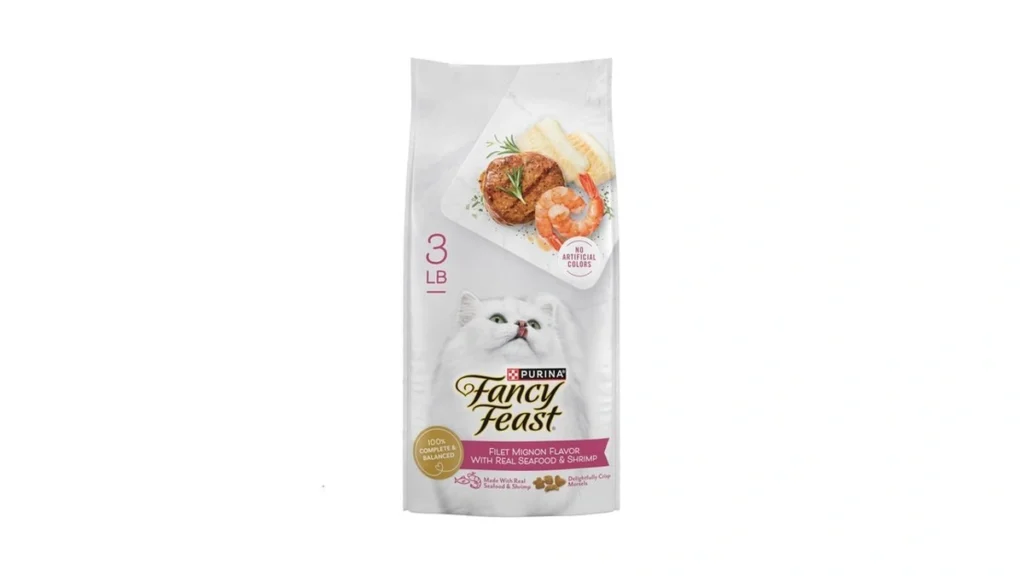 Amazon coupon: Purina Fancy Feast Dry Cat Food Filet Mi