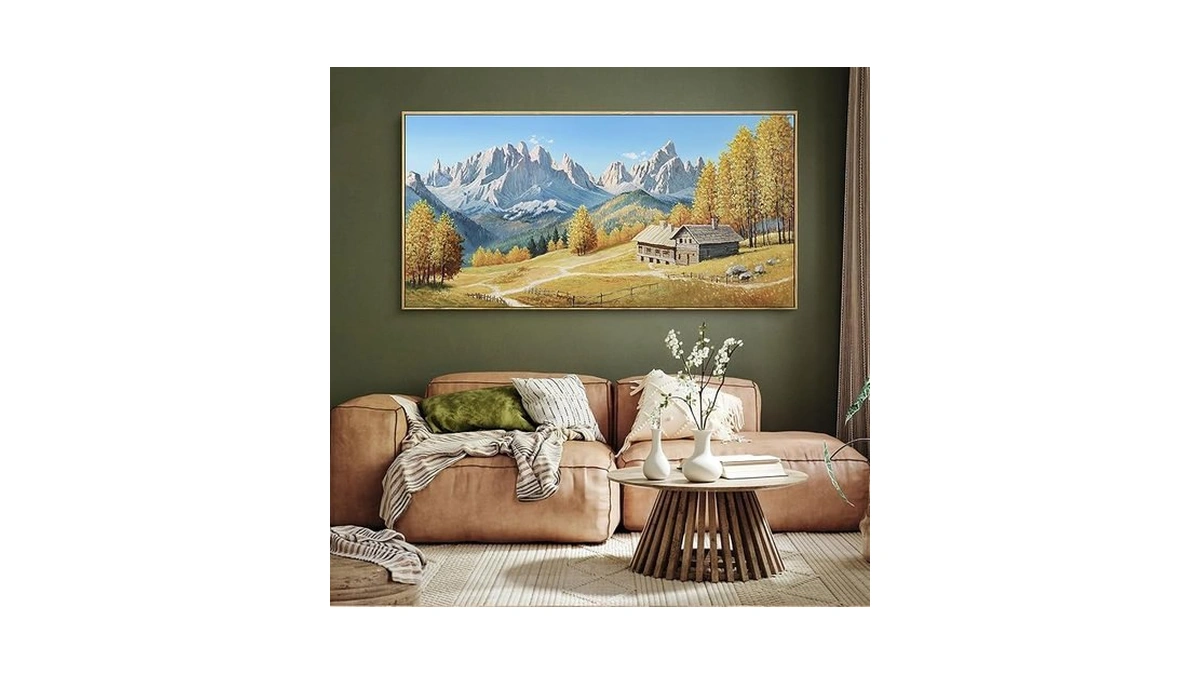 Amazon coupon: Yiijeah Rustic Wall Art - Paintings For