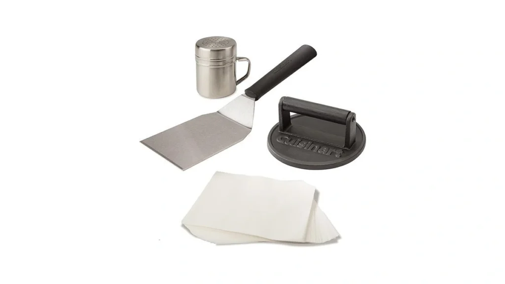 Amazon coupon: Cuisinart Smash Burger Kit Cast Iron Pre