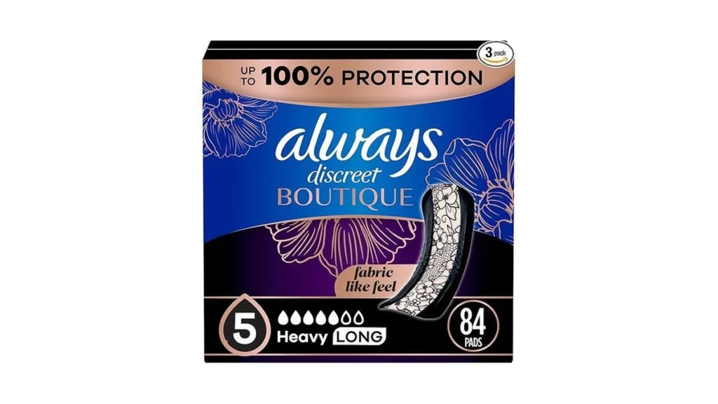Amazon coupon: Always Discreet Boutique Adult Incontine