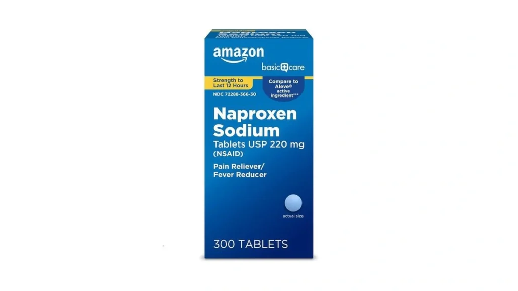 Amazon coupon: Amazon Basic Care Naproxen Sodium Tablet