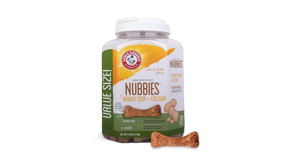Amazon coupon: Arm Hammer For Pets Nubbies Dental Treat